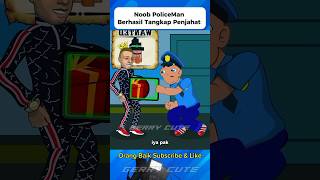 Noob PoliceMan Berhasil tangkap penjahat ‼️roblox minecraft funny skibiditoilet [upl. by Gebhardt]