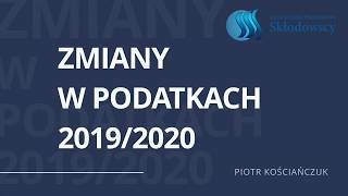 Zmiany w podatkach 20192020  Zwrot VAT w 25 dni [upl. by Llenrep]