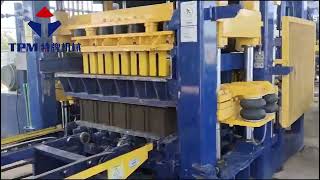 The installation of cuttingedge TPM10000G paving block machine in Africa [upl. by Bannon]