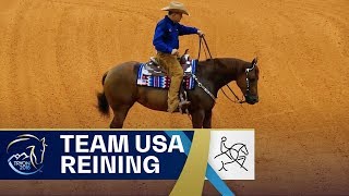 Team USA wows the Reining crowd at Tryon2018  Reining  FEI World Equestrian Games 2018 [upl. by Pedroza]