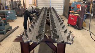 Building steel stair stringers Tutorial PART 2 of 2 [upl. by Eendys]