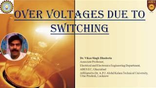 Over Voltages Due to Switching [upl. by Kariv855]