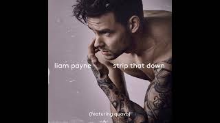 Strip That Down  Liam Payne Ft Quavo Pitched [upl. by Eelreveb]