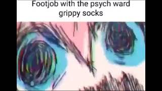 footjob with the psych ward grippy socks [upl. by Moureaux]