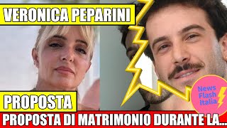 VERONICA PEPARINI SCATENATA PROPOSTA DI MATRIMONIO FINITA MALE IN TV [upl. by Ardella919]