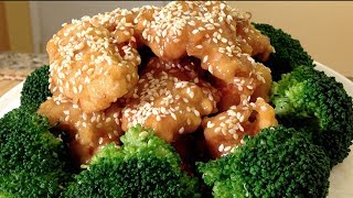 Honey Sesame ChickenAsian Food Recipes [upl. by Baalbeer]