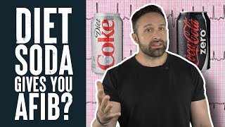 Diet Soda Causes AFIB What Does the Study Show  Educational Video  Biolayne [upl. by Olympia964]