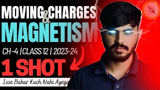 Class 12 Physics Moving Charges amp Magnetism in ONESHOT with PYQ Chapter 4 CBSE 202324 Party series🔥 [upl. by Sirmons]