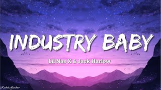 Lil Nas X Jack Harlow  INDUSTRY BABY Lyrics [upl. by Oralla]