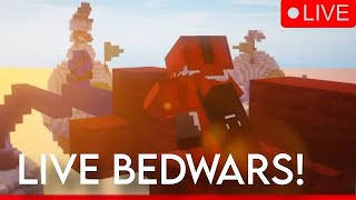 Live Bedwars  VC  QnA  Duels  and Much More [upl. by Limaj]