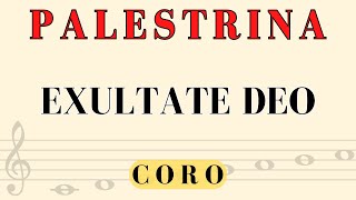 Palestrina  Exultate Deo SAATB [upl. by Tome]