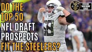 Do the Steelers position needs fit with the top 2024 NFL Draft prospects [upl. by Adiahs681]