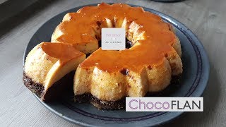 Chocoflan o pastel imposible  Torta quesillo  DELICIOSO [upl. by Carlynne]