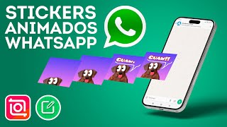 Como hacer sticker animados para Whatsapp fácil [upl. by Erma]