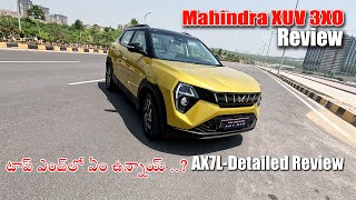 Mahindra XUV 3XO AX7L I Topend Detailed Review I Variants I Colours I Prices [upl. by Llertnod]