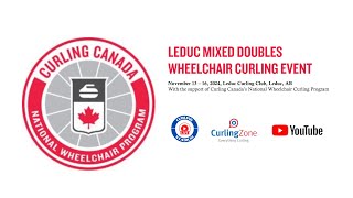 CayerAllen vs OhamaGalloway  Draw 11  Leduc Mixed Doubles Wheelchair Curling Event 6 [upl. by Suh12]