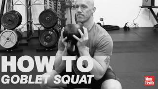 How to Goblet Squat [upl. by Mcclenon106]