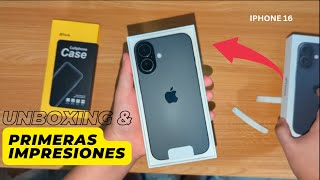 iPhone 16 Unboxing y Primeras Impresiones [upl. by Esahc]