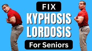 Exercises For Kyphosis Lordosis Posture Correction In Elderly [upl. by Groot258]