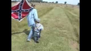 Picketts Charge recreated by a 3 year old [upl. by Welcher577]