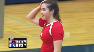 Girls High School Volleyball Armstrong vs Hopkins Section 6AAA [upl. by Boehike35]