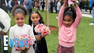 KardashianJenner Family REUNITE For Kids Preschool Graduation  E News [upl. by Wonacott796]