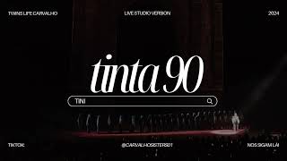 TINI  tinta 90 Live Studio Version  Club Hurlingham [upl. by Esinal54]