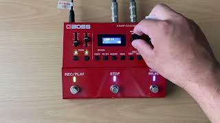 【Demo】BOSS RC500 LOOP STATION [upl. by Enninaej]