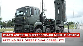 The RSAF’s Next Gen Aster 30 Missile System Attains Full Operation Capability [upl. by Namaj939]