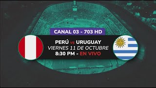 PERÚ vs URUGUAY EN VIVO desde el ESTADIO NACIONAL por la FECHA 9  CLASIFICATORIAS 2026 🇵🇪⚽️🇺🇾 [upl. by Nevad]