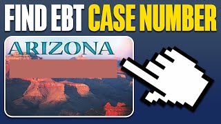 How To Find EBT Case Number In Arizona 2024 [upl. by Ainos]