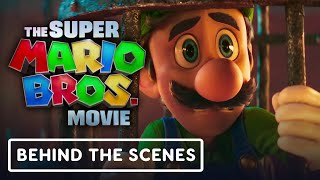 The Super Mario Bros Movie  Official Luigi Behind the Scenes 2023 Charlie Day [upl. by Ecnahc]