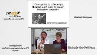 N GalPetitfaux  « Lenseignement des techniques corporelles en EPS » JJZ 2016 – Partie 12 [upl. by Esilehc396]