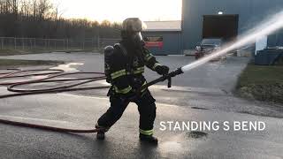 Six Nations Fire  Basic Fire Hose Handling amp Advancement Drill 1 [upl. by Oicangi790]