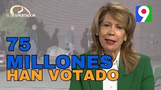 Más de 75 millones de estadounidenses ya han votado  El Despertador [upl. by Alleon]