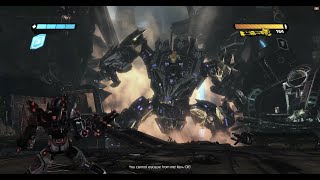 Transformers War For Cybertron Arcee VS Trypticon  Offline Mode Campaign Final Boss [upl. by Yrogiarc]