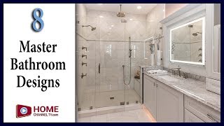 8 Master Bathroom Designs You May Like  Interior Design Ideas [upl. by Lolita]