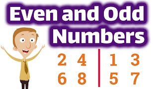 Even and Odd Numbers for Kids [upl. by Ninon]