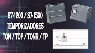 TIA PORTAL Temporizadores TON  TOF  TONR  TP [upl. by Areic]