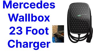 Mercedes Benz Wallbox 23 Ft Charger in US Installation Offers [upl. by Marcile]