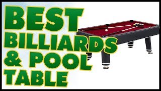 10 Best Billiard amp Pool Table Review [upl. by Kaya]