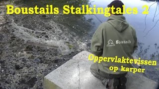 Oppervlaktevissen op karper  Boustails Stalkingtales part 2 [upl. by Andy400]