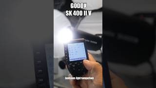 GODOX SK 300 II VS GODOX SK 400 II V CONTINUES LIGHTS COMPARISON [upl. by Higbee]