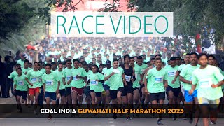 Post event video  Coal India Guwahati Half Marathon 2023  1st edition [upl. by Shel102]