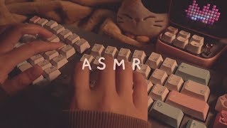 Aluminum Keyboard Collection  Cozy ASMR no midroll ads ☁ [upl. by Angid]