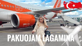 PAKUOJAM LAGAMINA I TURKIJA 🇹🇷✈️ [upl. by Amlez327]