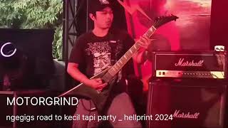 MOTORGRIND live ngegigs hellprint 2024 [upl. by Sivrad]