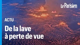 Les images époustouflantes de léruption du volcan hawaïen Kīlauea [upl. by Soren528]