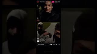 Lil13 And Ape Gang 🦍 Clowning Mozzy Member BOE Sixo On IG Live ‼️ 😱 [upl. by Terena]