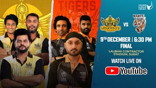 LIVE  Urbanrisers Hyderabad VS Manipal Tigers  Final Match  Legends League Cricket 2023  LLC2023 [upl. by Airotna76]